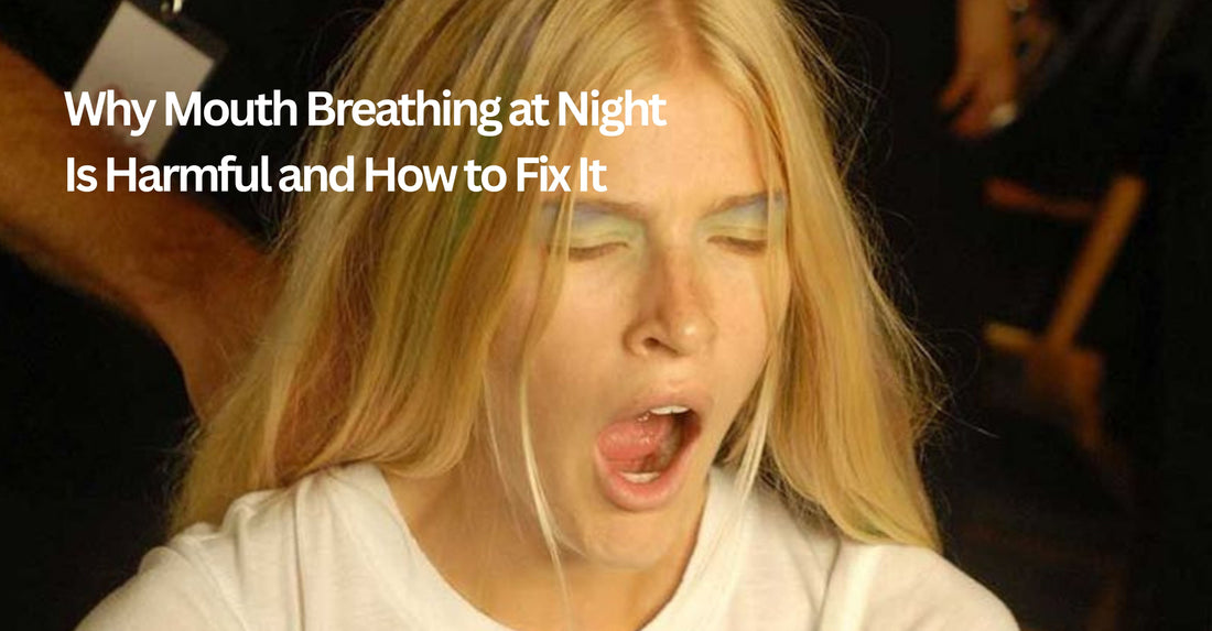 Dangers of Mouth Breathing at Night & How to Stop It