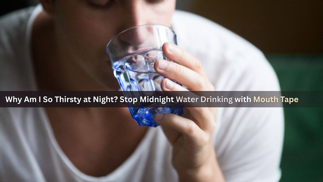 Why Am I So Thirsty at Night? Stop Midnight Water Drinking with Mouth Tape