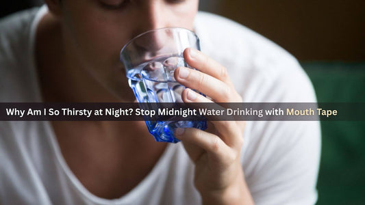 Why Am I So Thirsty at Night? Stop Midnight Water Drinking with Mouth Tape