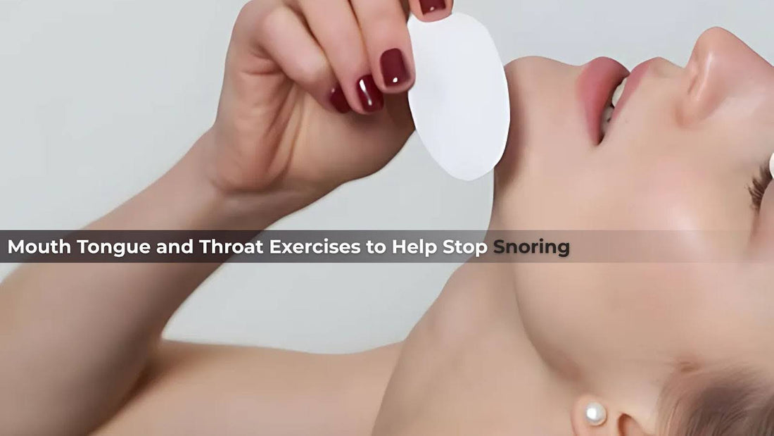 Mouth Tongue and Throat Exercises to Help Stop Snoring