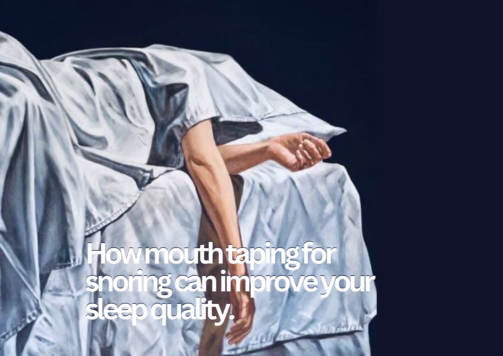 Mouth Taping for Snoring: Improve Sleep Quality & Reduce Snoring Naturally