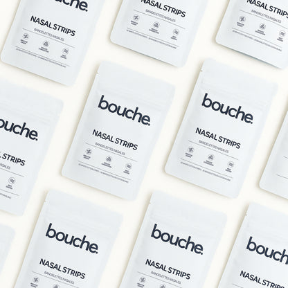 12 packs of nasal strips, for improved breathing, reduced congestion and deeper sleep.
